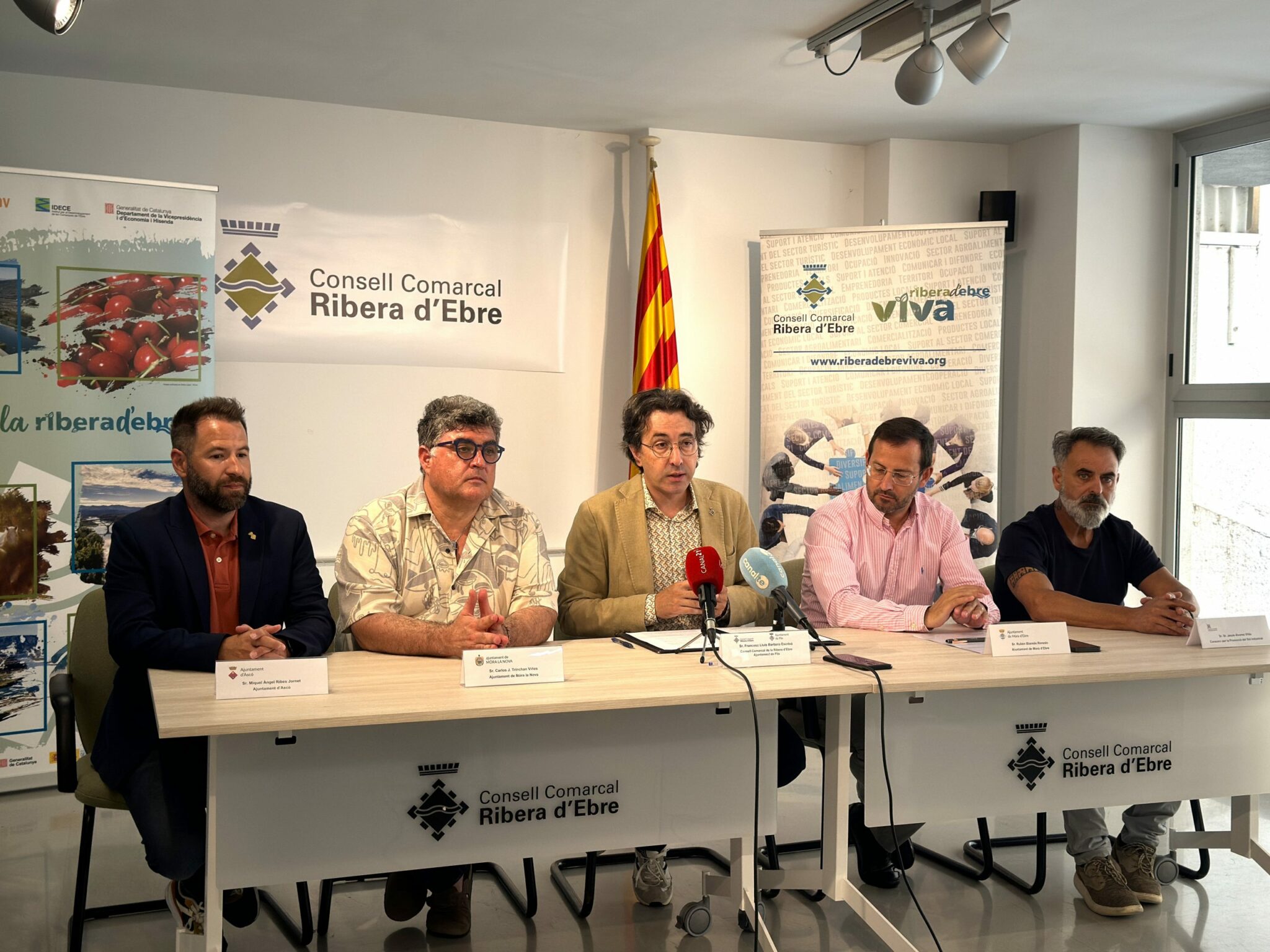 As localidades da Ribera d’Ebre com polígonos recusam as guerras dos campanários e unem-se para promover a indústria